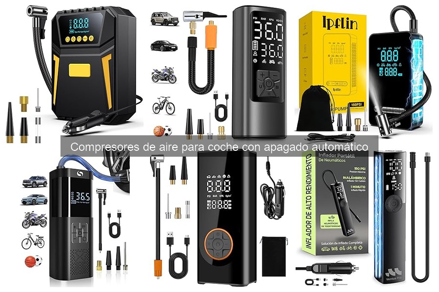 Precios de compresores de aire para coche con apagado automático