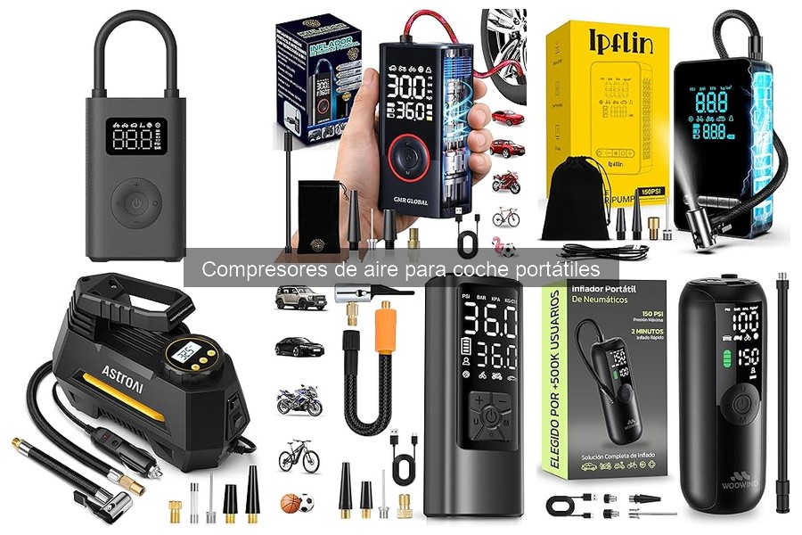 Precios de compresores de aire portátiles para coche y dónde comprarlos