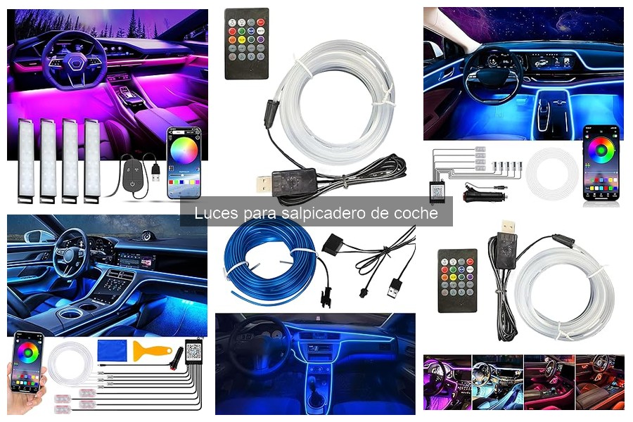 Precios de Luces para Salpicadero de Coche: ¿Qué Esperar?