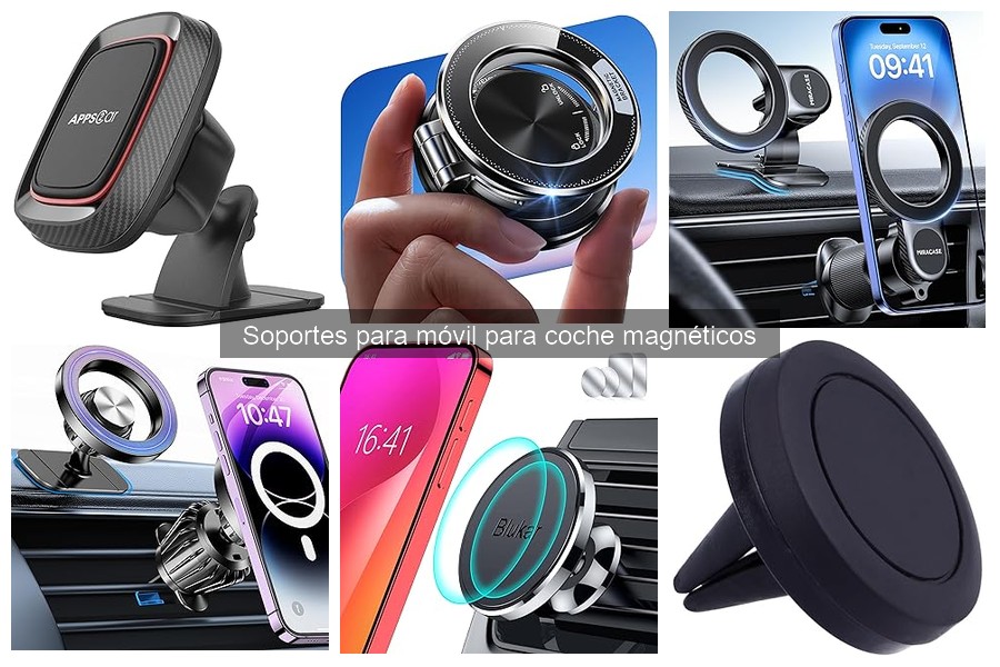 Precios de Soportes Magnéticos para Móvil en Coche