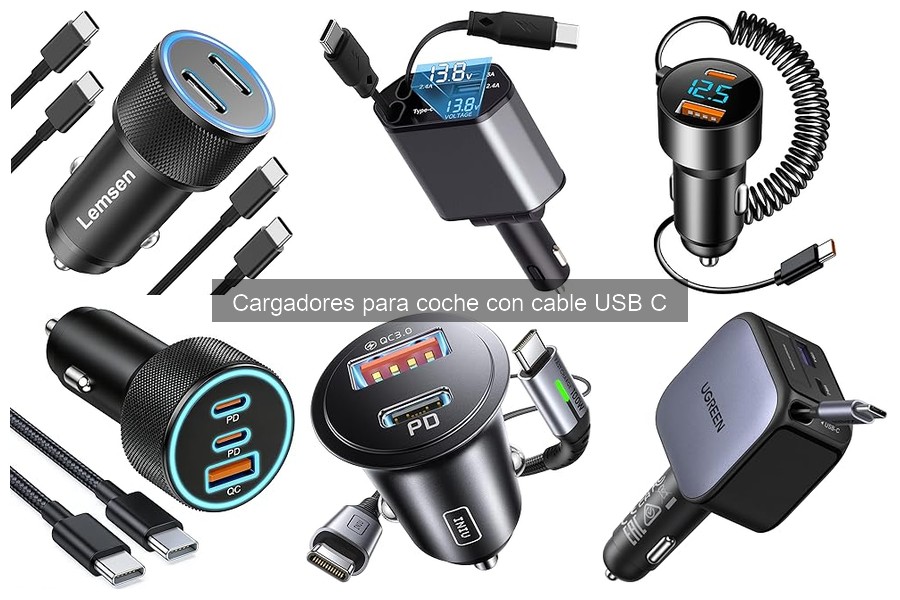 Precios y Dónde Comprar Cargadores para Coche USB C