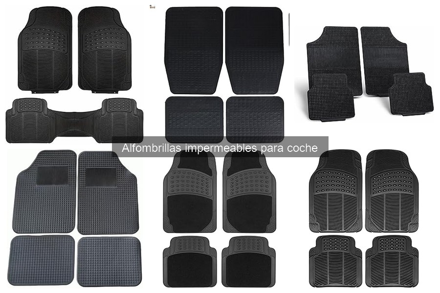 Preguntas frecuentes sobre alfombrillas impermeables para coche