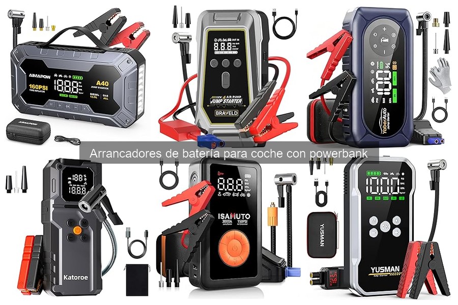 Preguntas frecuentes sobre arrancadores de batería con powerbank