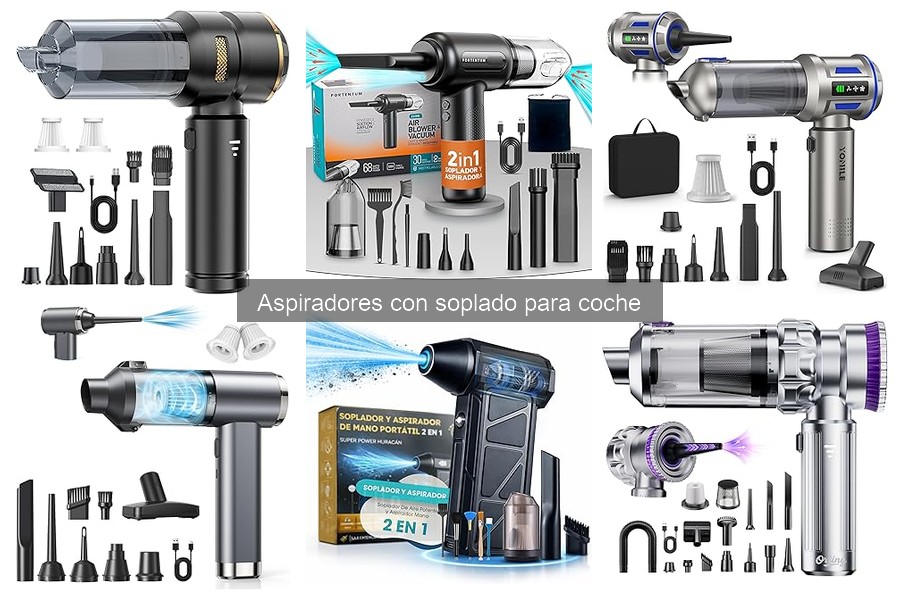 Preguntas Frecuentes sobre Aspiradores con Soplado para Coche