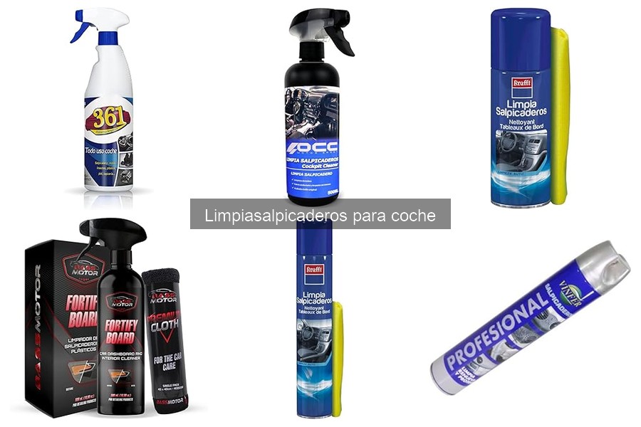 Preguntas Frecuentes sobre Limpiasalpicaderos para Coche