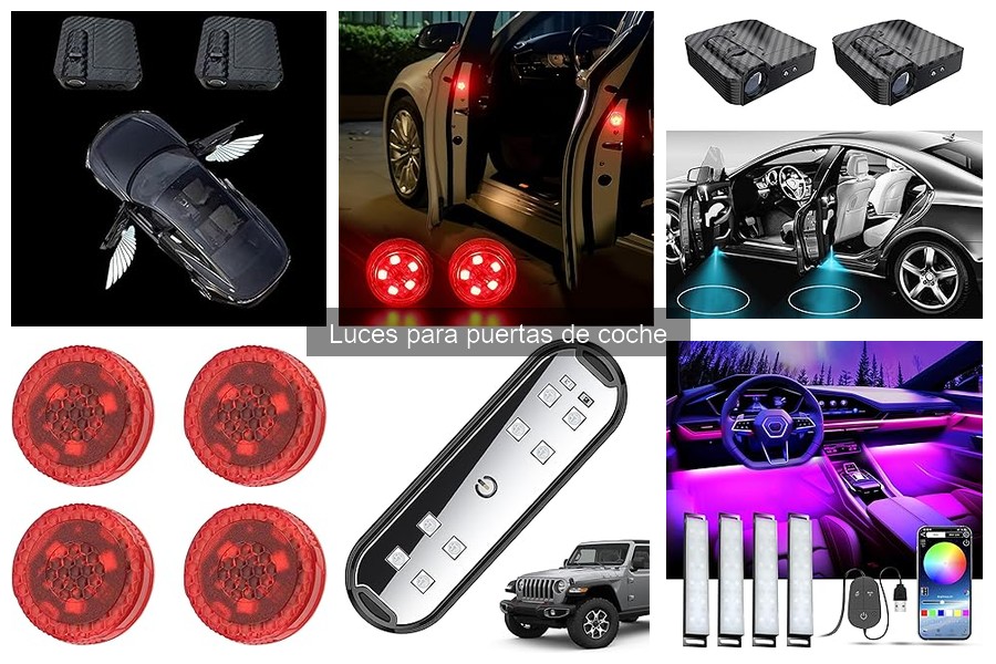Preguntas Frecuentes sobre Luces para Puertas de Coche