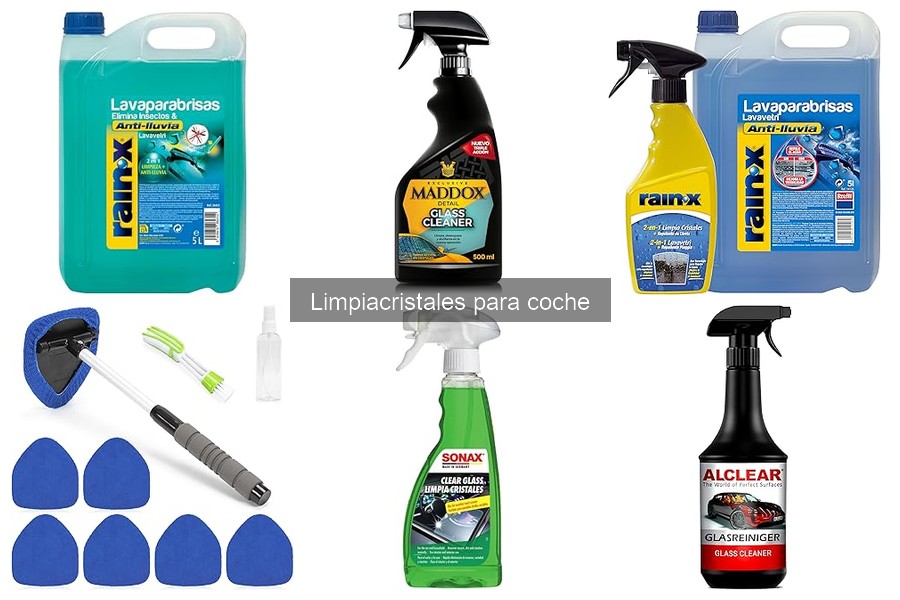 Problemas comunes al usar limpiacristales para coche