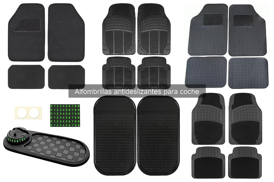 Problemas comunes con alfombrillas antideslizantes para coche