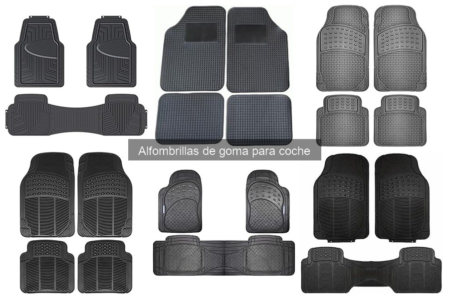 Problemas comunes con alfombrillas de goma para coche