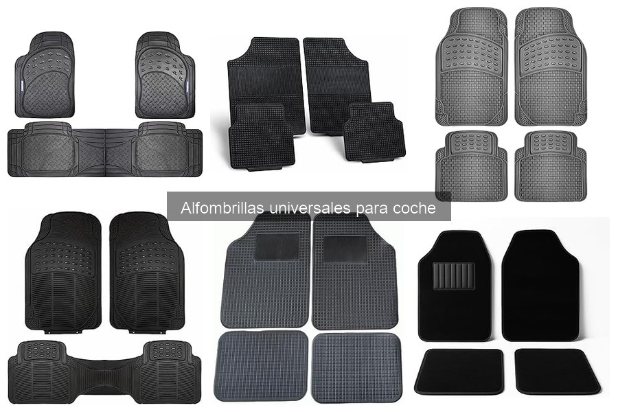 Problemas comunes con alfombrillas universales para coche
