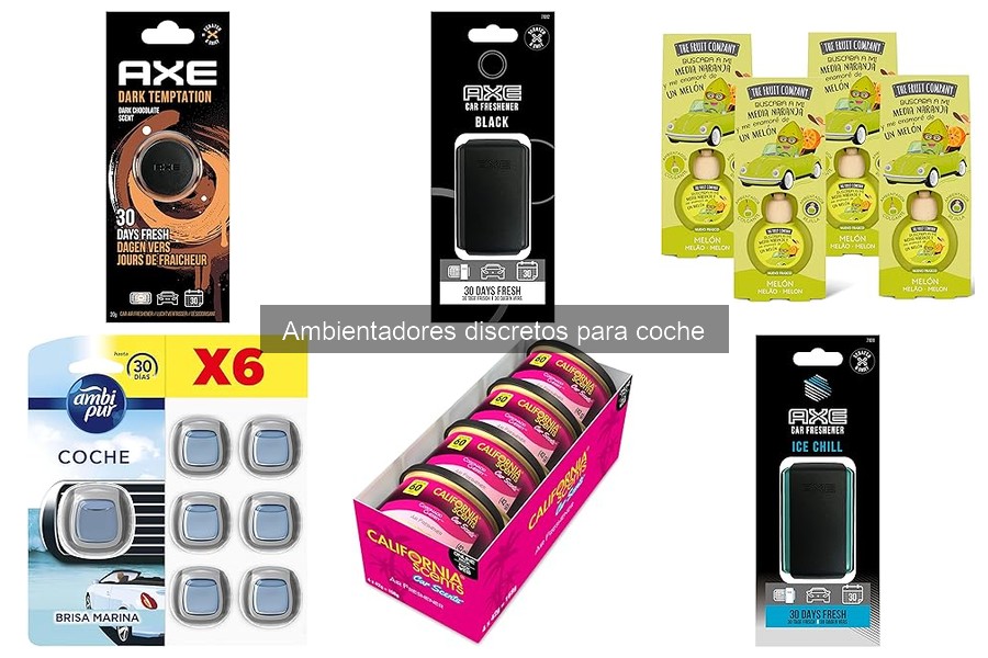 Problemas comunes con ambientadores discretos para coche