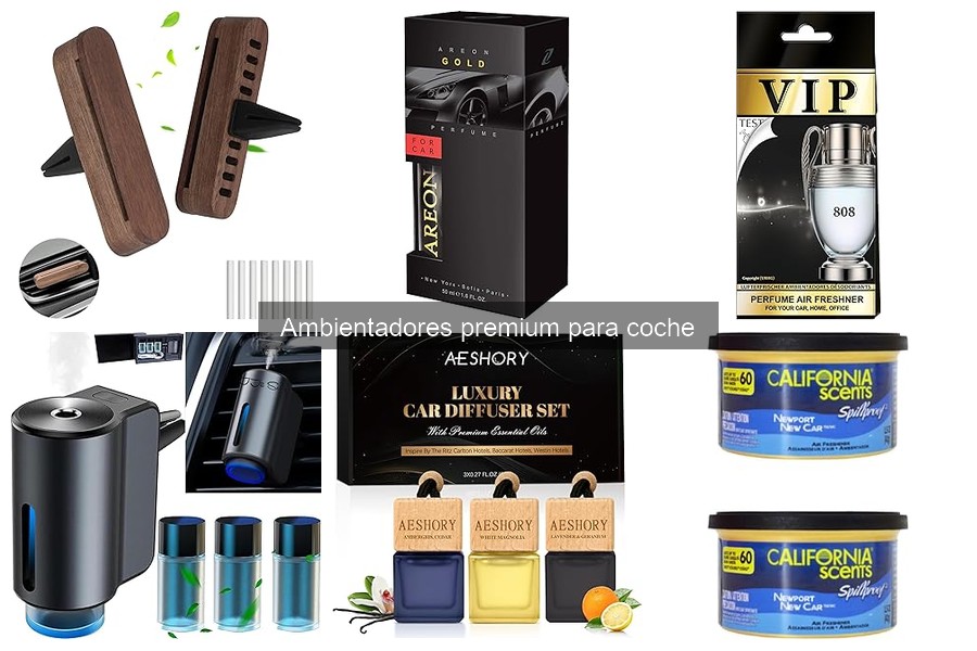 Problemas comunes con ambientadores premium para coche
