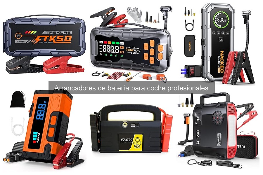 Problemas comunes con arrancadores de batería y soluciones