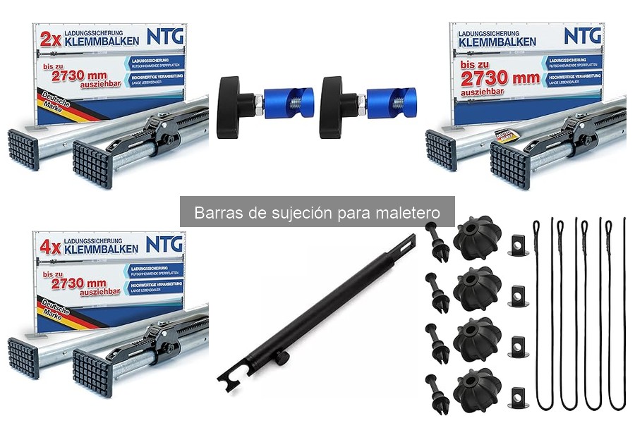 Problemas comunes con barras de sujeción en el maletero