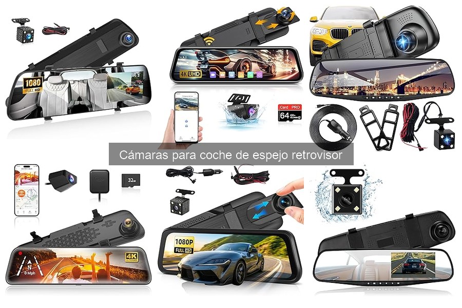 Problemas comunes con cámaras de coche de espejo retrovisor