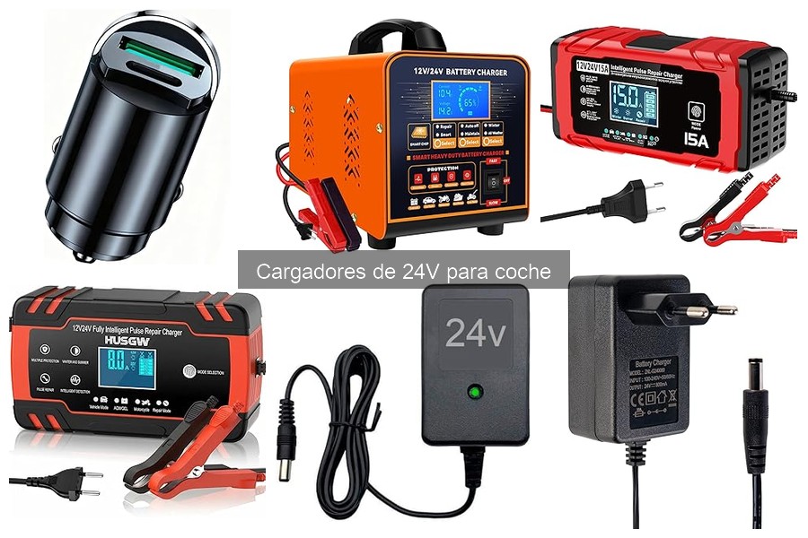 Problemas comunes con cargadores de 24V para coche