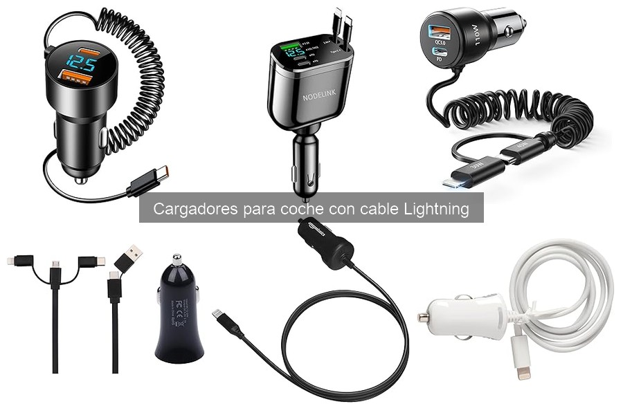 Problemas comunes con cargadores para coche Lightning y soluciones