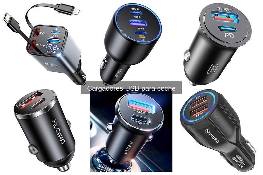 Problemas comunes con cargadores USB para coche y soluciones