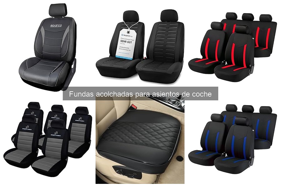 Problemas comunes con fundas acolchadas para asientos de coche