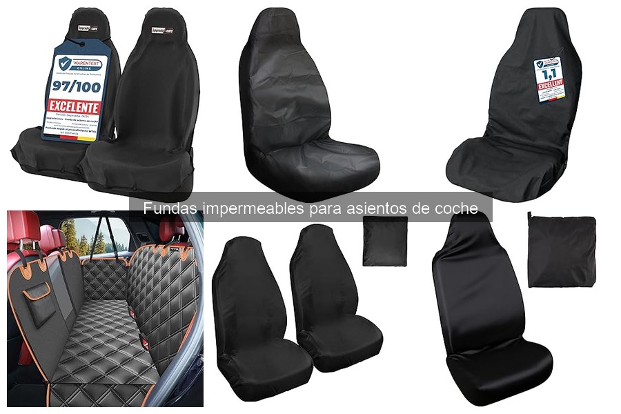 Problemas comunes con fundas impermeables para asientos de coche