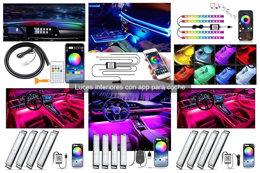 Problemas Comunes con Luces Interiores con App para Coche