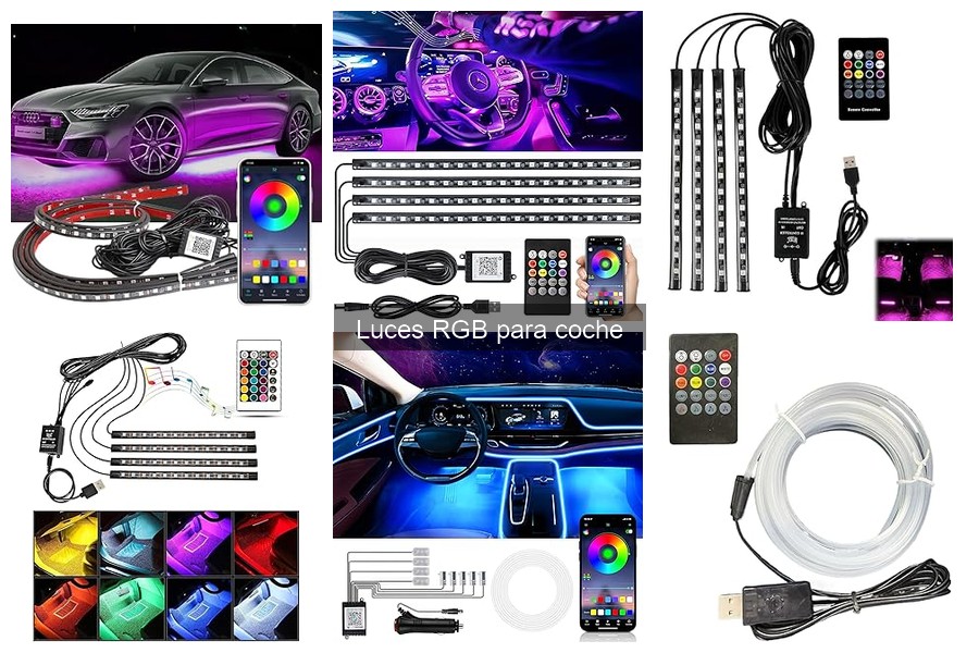 Problemas comunes con luces RGB para coche y soluciones