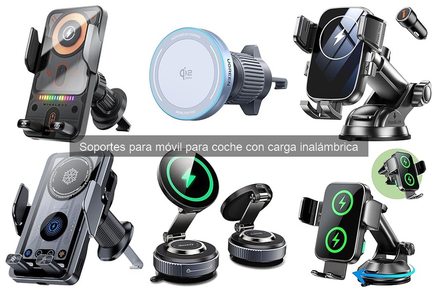 Problemas comunes con soportes para móvil cargadores inalámbricos