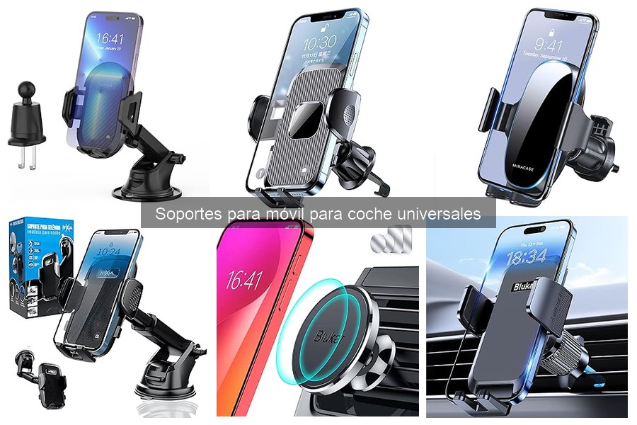 Problemas comunes con soportes para móvil en coche