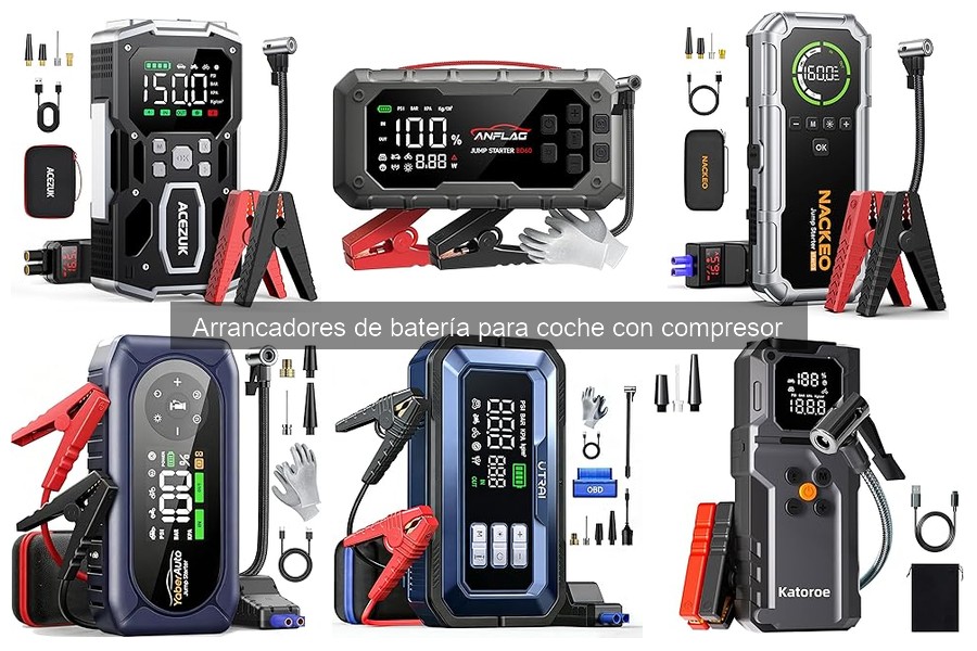Problemas comunes en arrancadores de batería con compresor