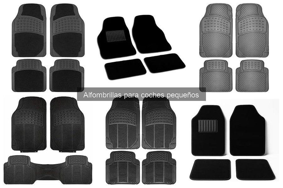 Problemas y soluciones de alfombrillas para coches pequeños