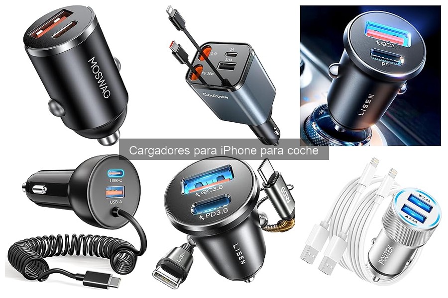 Pros y Contras de Cargadores para iPhone en el Coche