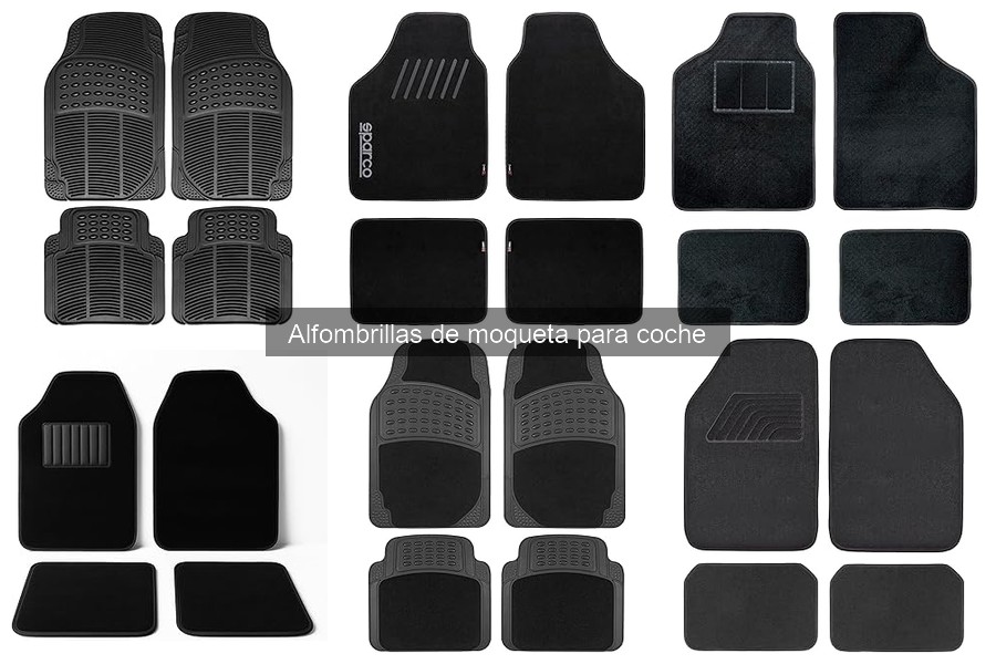 Pros y contras de las alfombrillas de moqueta para coche