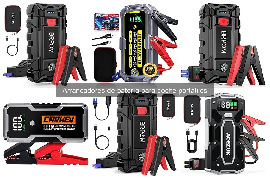 ¿Qué es un arrancador de batería portátil para coche?