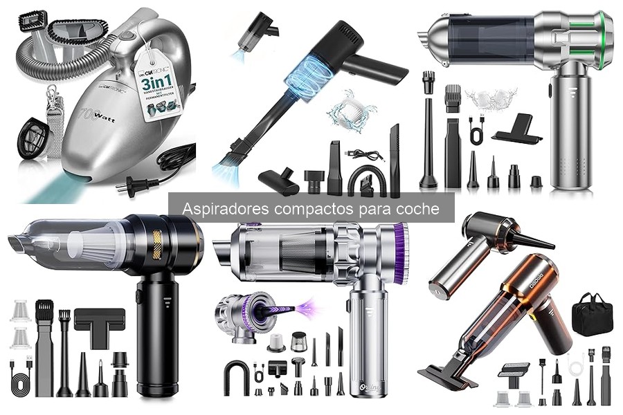 ¿Qué es un aspirador compacto para coche? Descubre sus ventajas