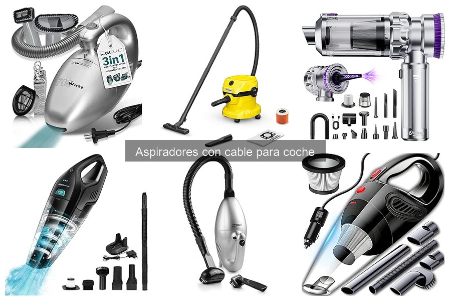 ¿Qué es un aspirador con cable para coche? Descúbrelo aquí