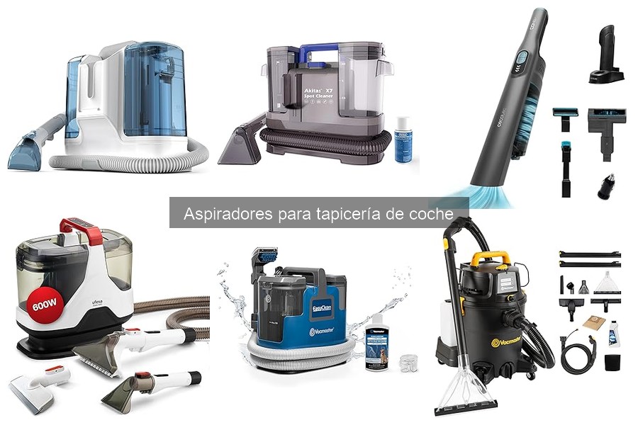 ¿Qué es un aspirador para tapicería de coche? Descúbrelo aquí