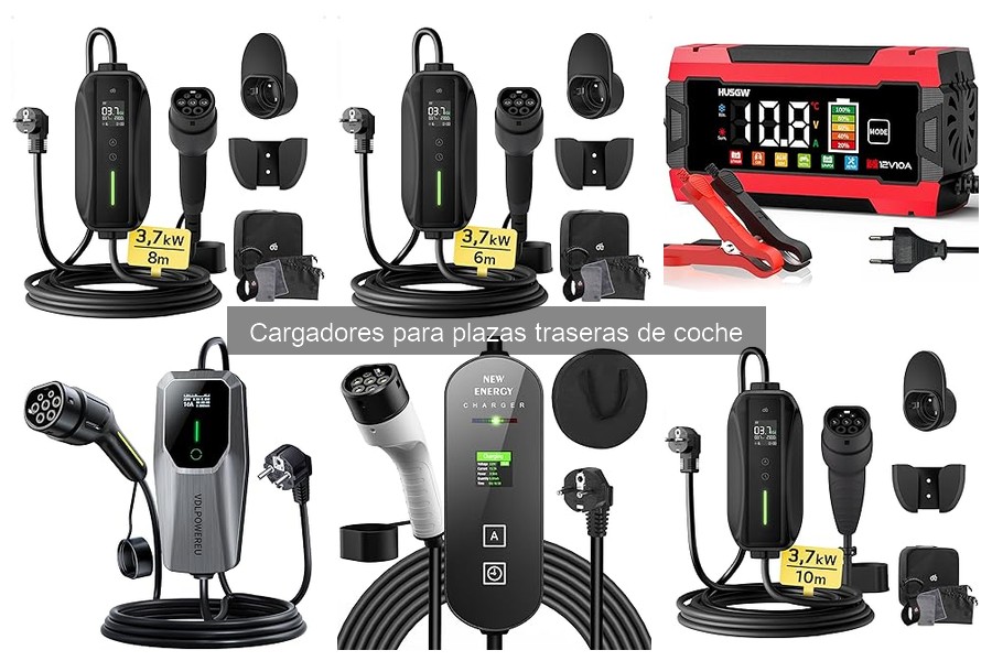 ¿Qué es un cargador para plazas traseras de coche?