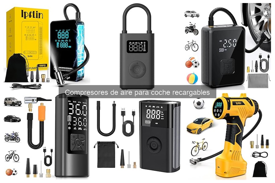 ¿Qué es un compresor de aire recargable para coche?