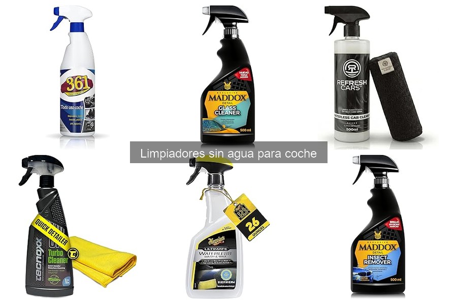 ¿Qué es un limpiador sin agua para coche? Descubre su funcionamiento