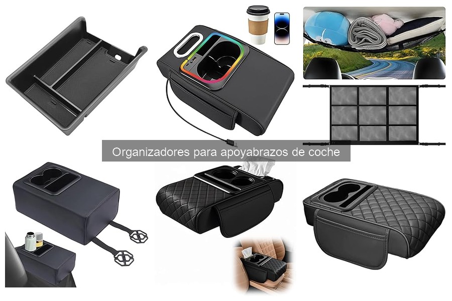 ¿Qué es un organizador para apoyabrazos de coche?