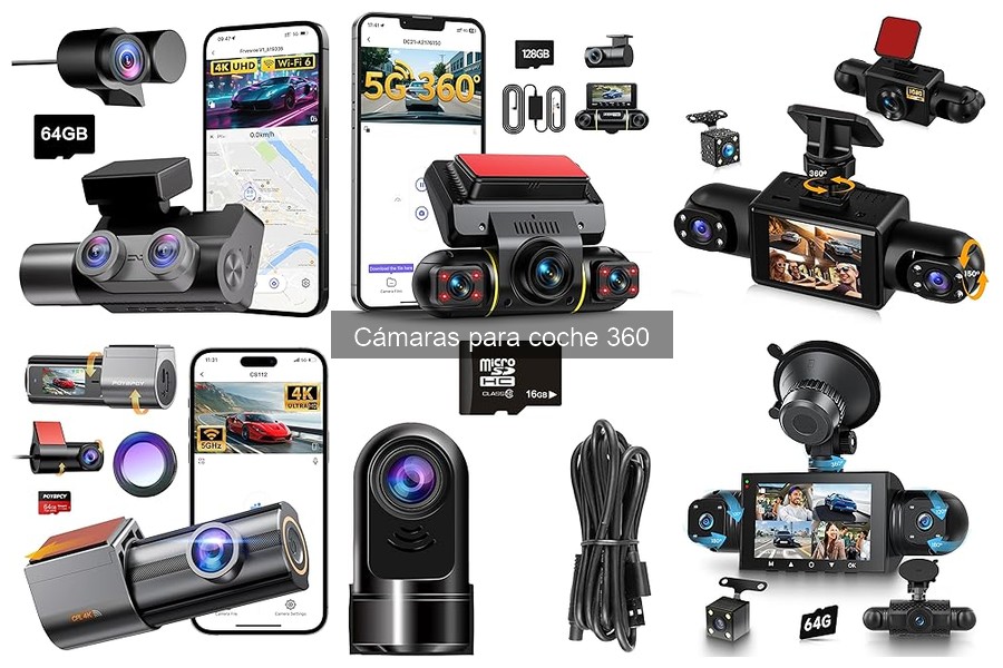 ¿Qué es una cámara para coche 360? Guía completa