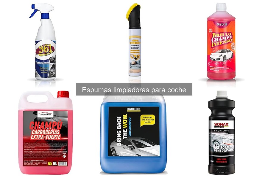 ¿Qué es una espuma limpiadora para coche? Guía rápida