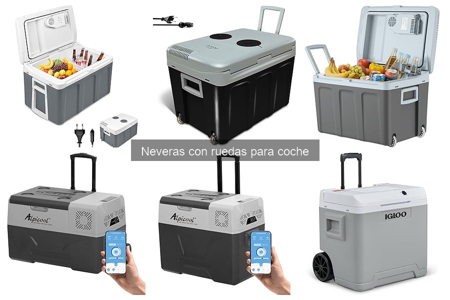 ¿Qué es una nevera con ruedas para coche? Guía completa