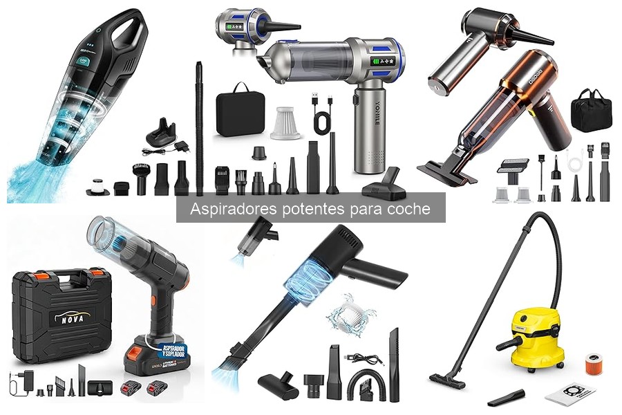 ¿Qué potencia necesita un aspirador para coche? Guía Esencial