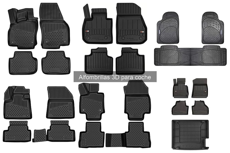 ¿Qué son las alfombrillas 3D para coche? Descubre sus beneficios