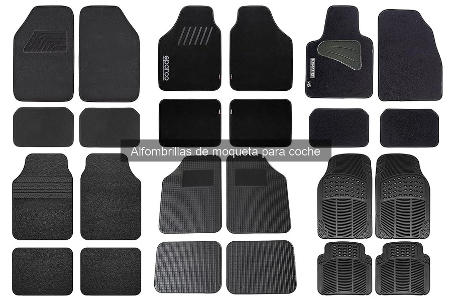 ¿Qué son las alfombrillas de moqueta para coche? Guía completa
