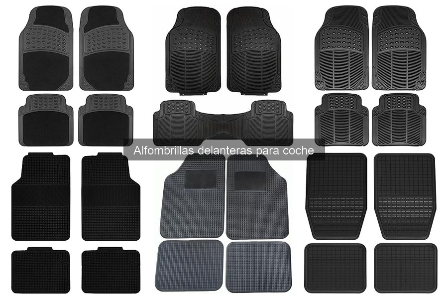 ¿Qué son las alfombrillas delanteras para coche? Funciones y más