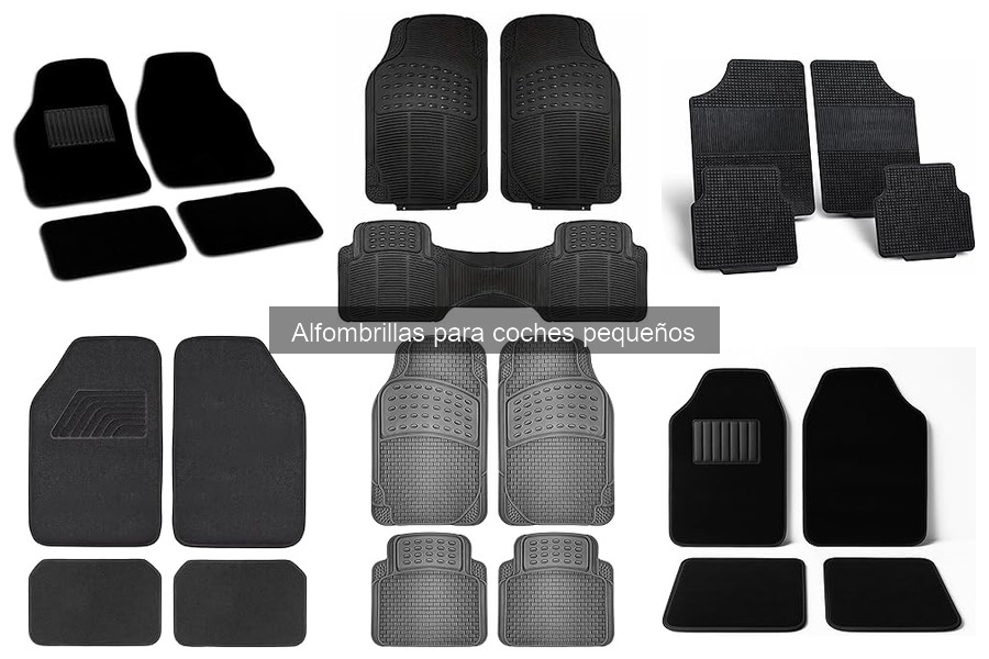 ¿Qué son las alfombrillas para coches pequeños?