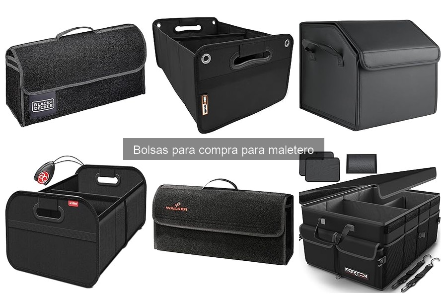 ¿Qué son las bolsas para compra para maletero? Beneficios y características