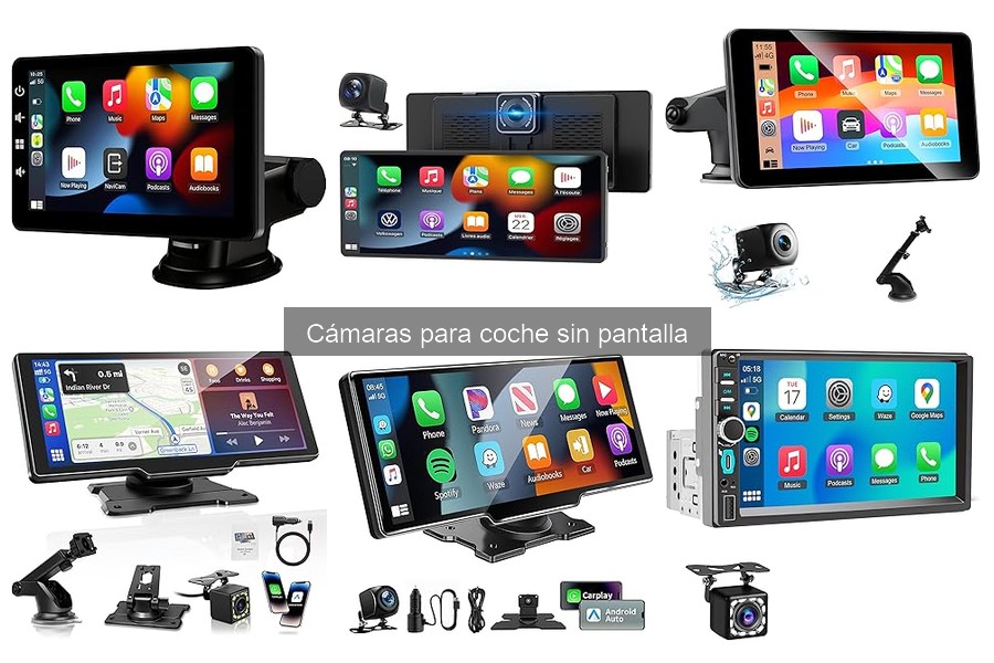 ¿Qué son las cámaras para coche sin pantalla?